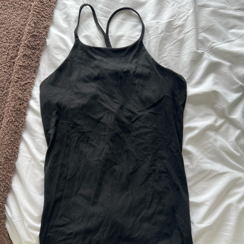 Lululemon high neck Y tank